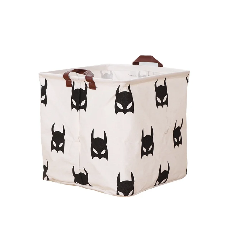 

Large Storage Basket Hand-Made Cloth Folding Basket Children's Toy Storage Basket, Customized color