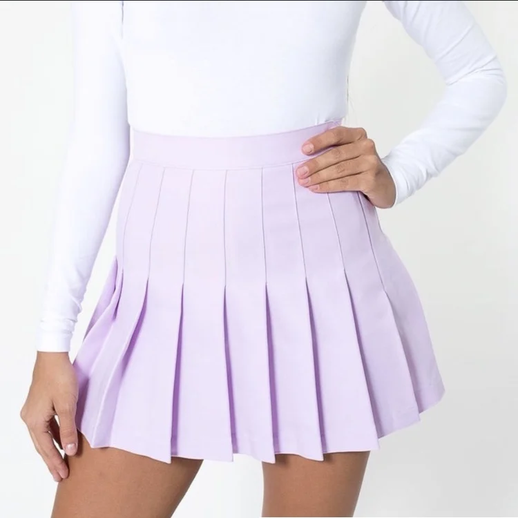 

women pleated mini skirt fashion cute elegant pleated tennis skirt, Customized