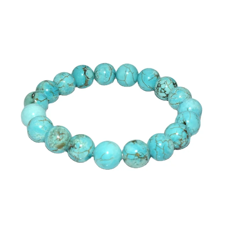 

Trade Insurance  High Grade Natural Blue Turquoise Bracelet