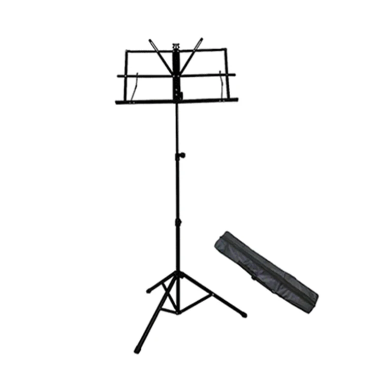 

hot sale High quality musical instrument accessories music book stand, Black