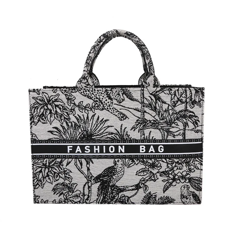 

Cotton Material Design Your Own Custom Printed Wholesale Canvas Tote Bags with Pouch with Logo Amazon Beach Handbags