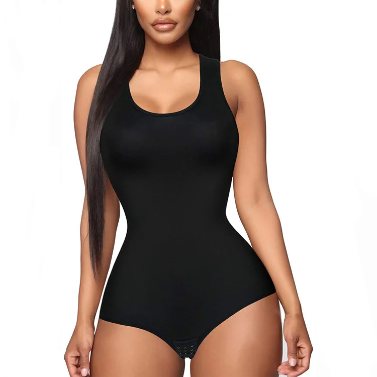 

High waist workout compression shapewear for women skims lingerie bodysuit tummy control shapers