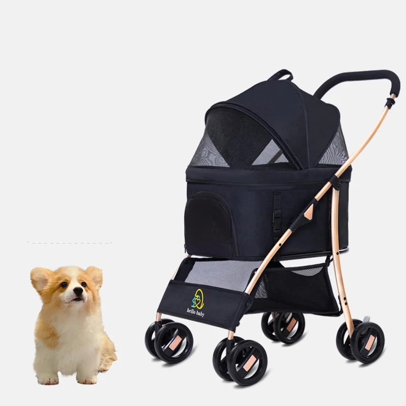 

Removable and Multi-Functional Pet Trolley Bag Pet Jogger for Outdoor Travel