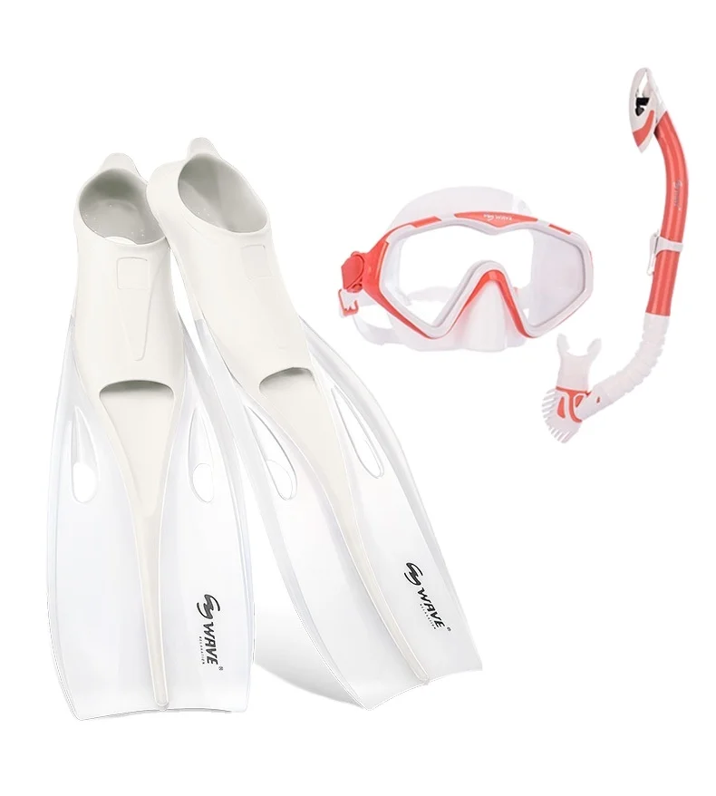 

Adult professional diving full dry snorkel long fins suit diving equipment