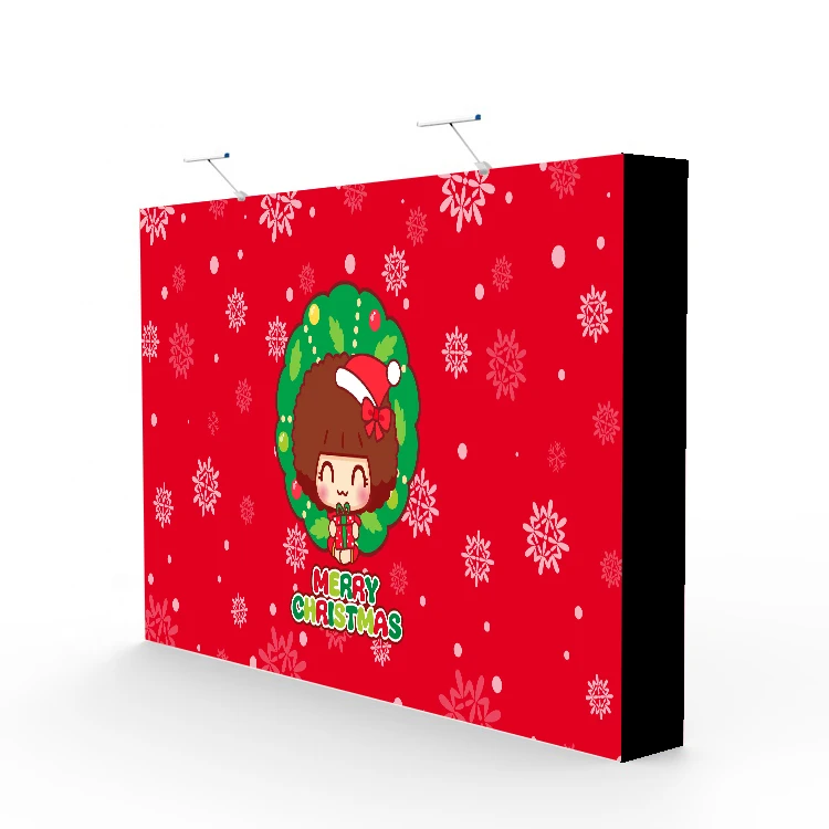 
Portable Fabric Pop up Display Stand Straight/Curved tension fabric Pop up display stand backwall 