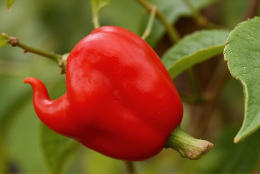 Fresno-Chilis in verschiedenen Reifegraden für Salsazubereitung