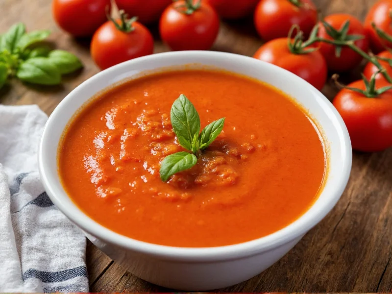 Fresh Tomato Soup: Recipe & Expert Tips for Best Results