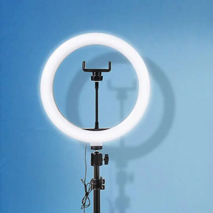 

Selfie stick with lighting bracket HOPtg mobile phone live stand fill light