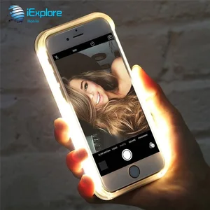 Dual LED Selfie Light Phone Case iPhone Samsung