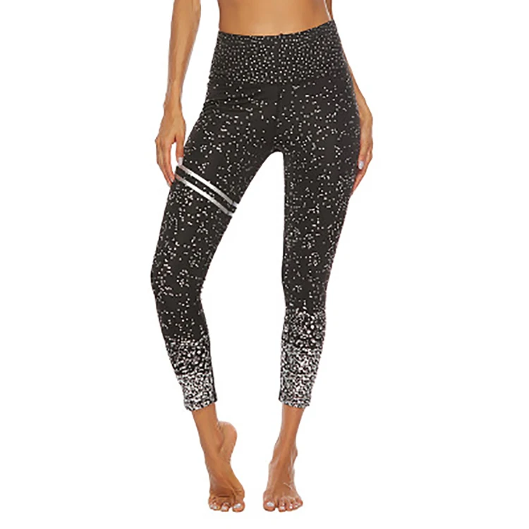 

Best Seller Wholesale Print Fitness Gym Sports Active Yoga Wear High Waist Women Leggings with custom logo, Pink, gray,black,white