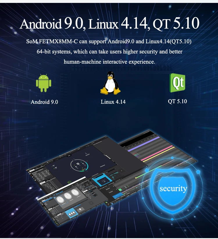
Embedded System Android9.0 IMX8 Development Board 