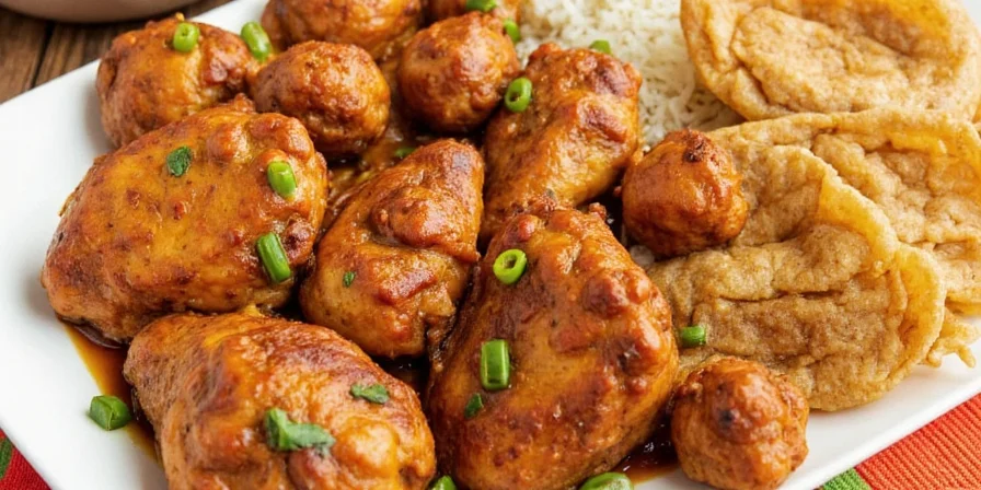 Final Result: Glowing Chicken Tikka