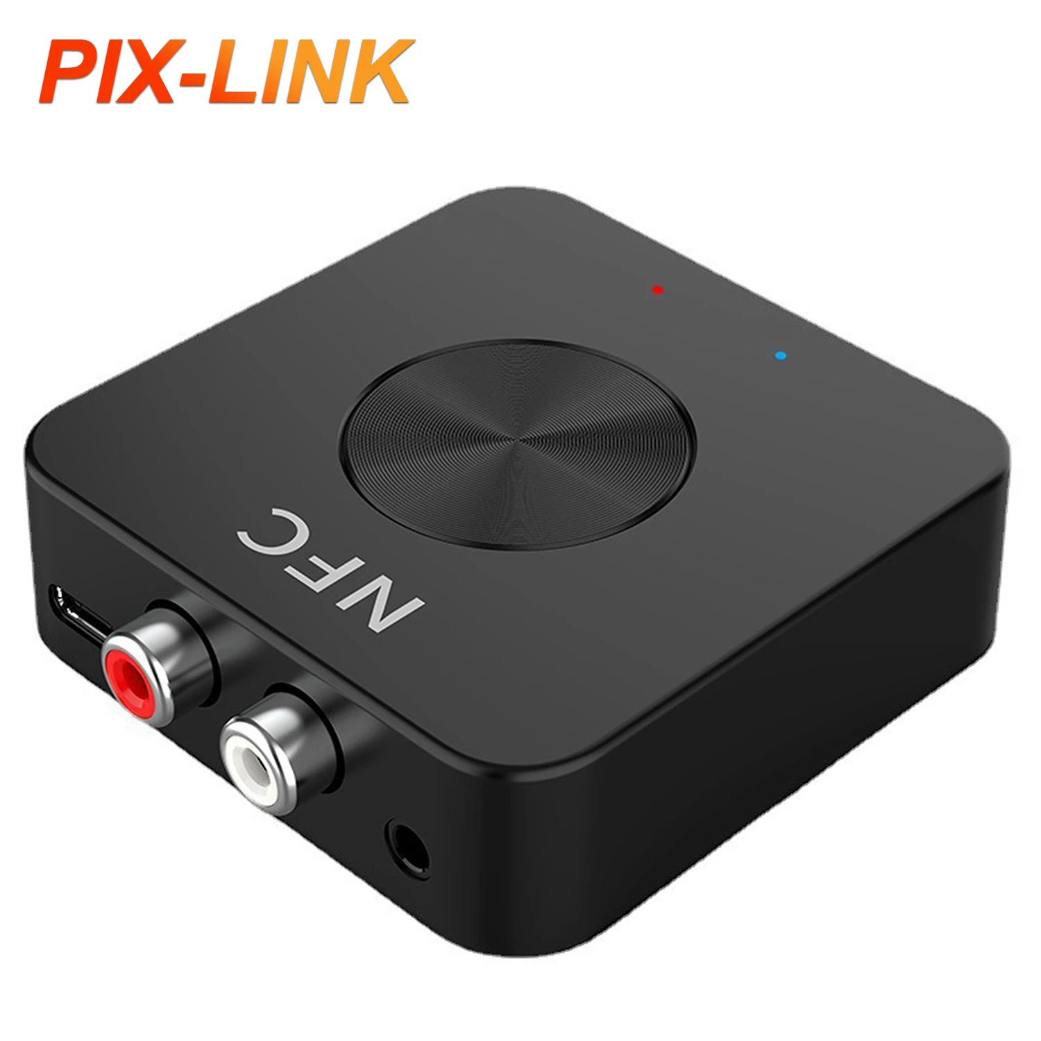 

Bluetooths Transmitter Receiver Blue tooth 5.0 Audio Receiver with Display Wireless Audio Adapter for Home Stereo/Headphones