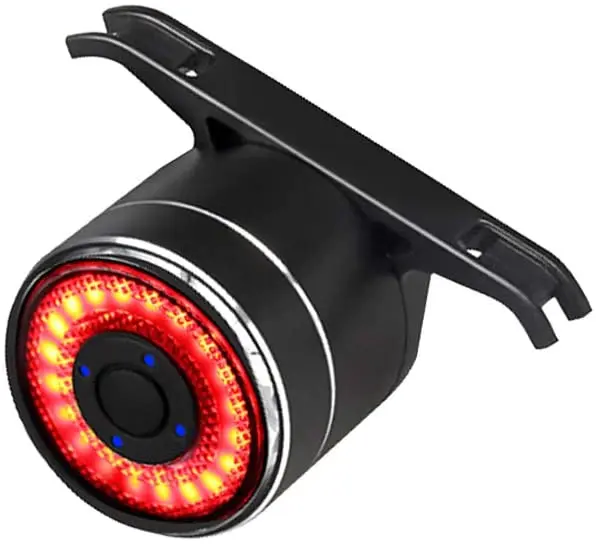 

Smart Bicycle Rear Light Auto Start/Stop Brake Sensing IPx6 Waterproof USB Charge Bike LED Light