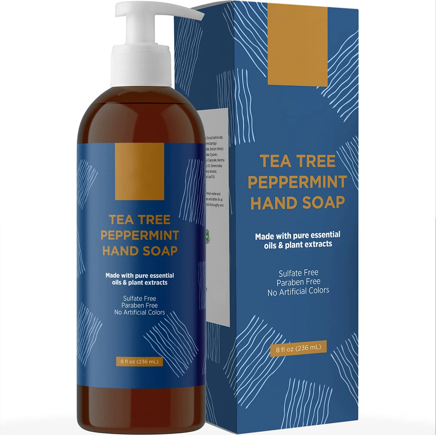 

Factory Supply Custom Vegan Natural Scented Peppermint Soothing pH Balance Toilet Liquid Hand Wash Soap Gel, Transparent liquid