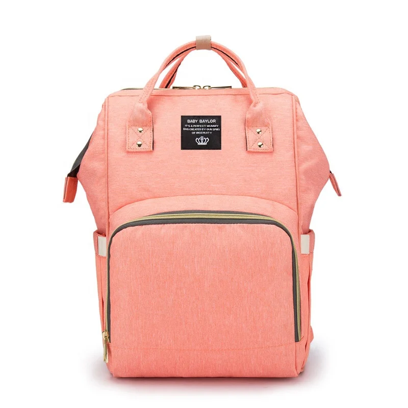 

Hign quality big storage baby backpack mom diaper travel bag