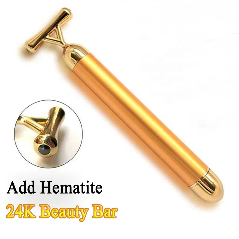 

2019 New Coming V Line Facial Lifting 24K Gold Bar, Golden
