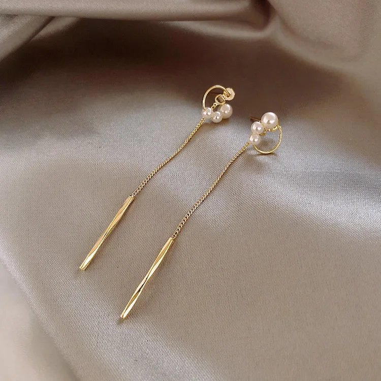 

2020 fashion pearl stud line earring