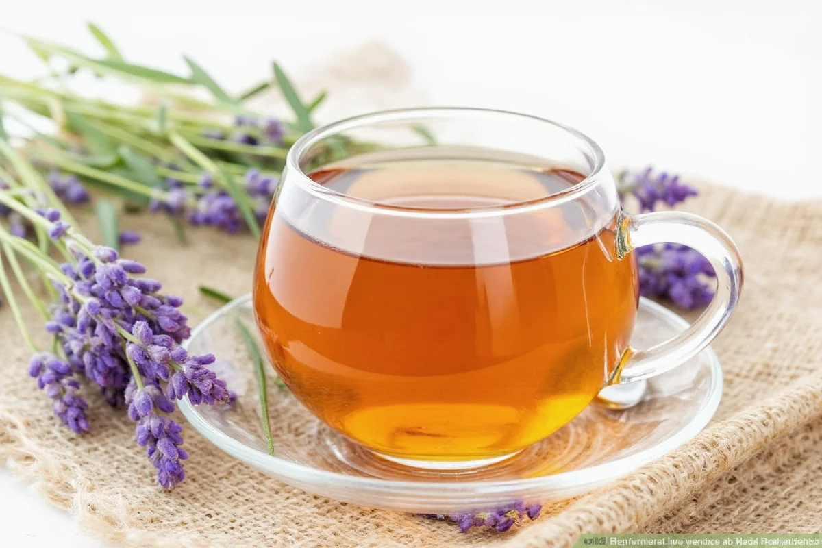 how to make lavender tea from the plant