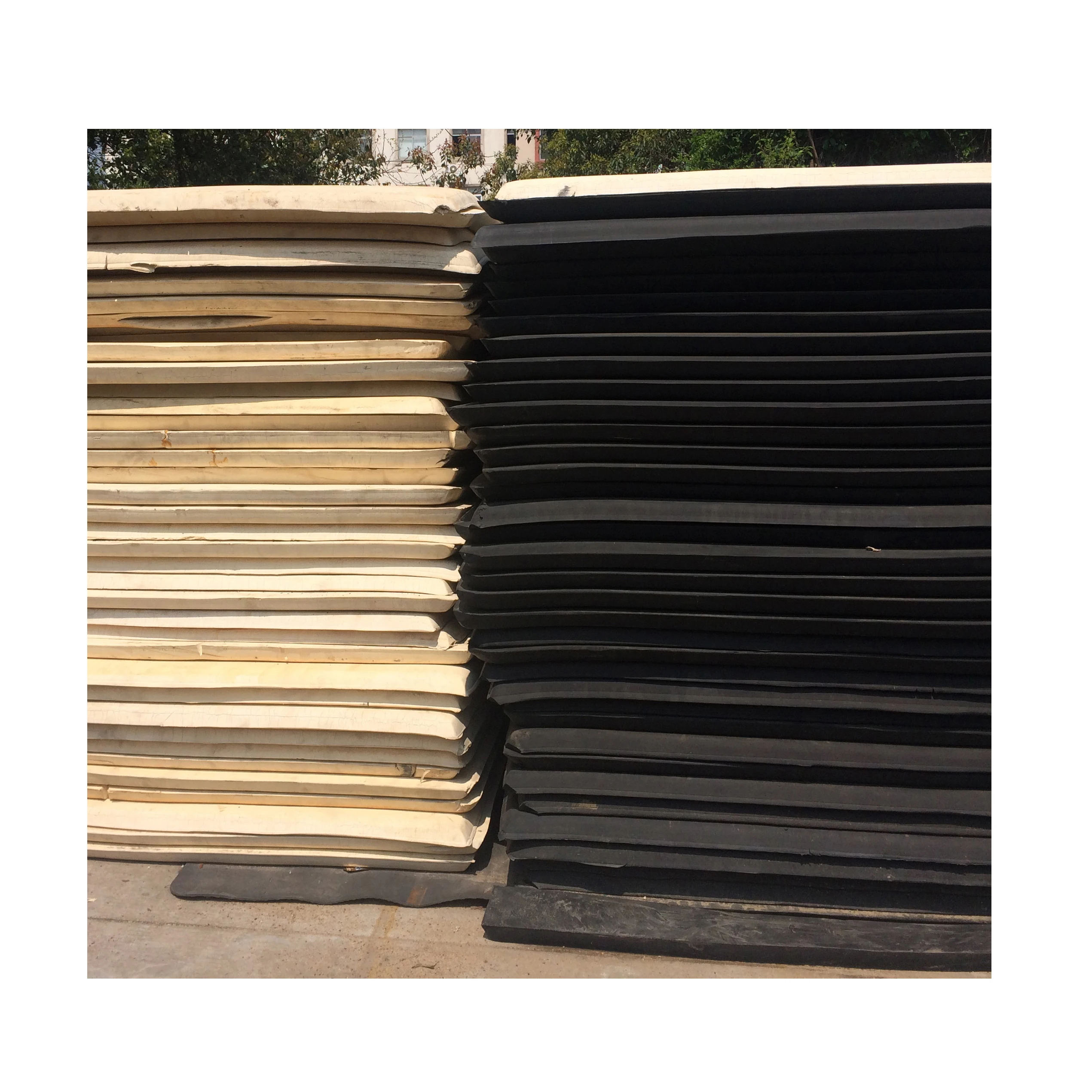 定制厚度sbr scr cr织物层压橡胶板氯丁橡胶制造商