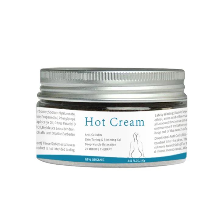 

Hot Selling Customized Label firming hot cream tightening slimming fat burn logo