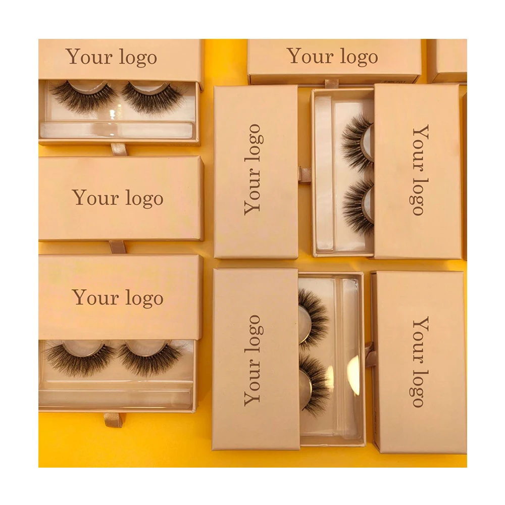 

Free sample New Design Private Label Real Handmade thick other lashes 3d mink lashes with custom packaging