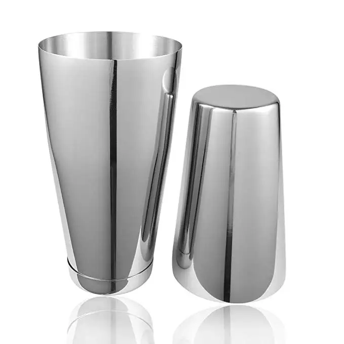 
Two-piece pro boston shaker premium cocktail shaker set 