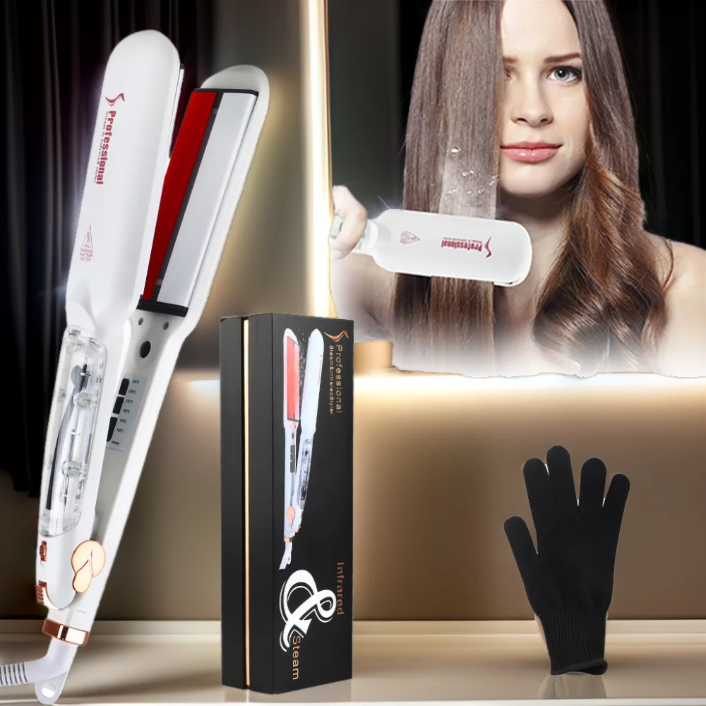 

Wholesale OEM Private Label Flat Iron Professional Hair Straightener New Negative Ion Hair Straightener