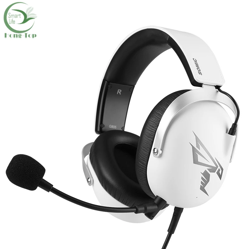 
Shenzhen somic G805 led lighting wired USB PC gaming headset over headphone 