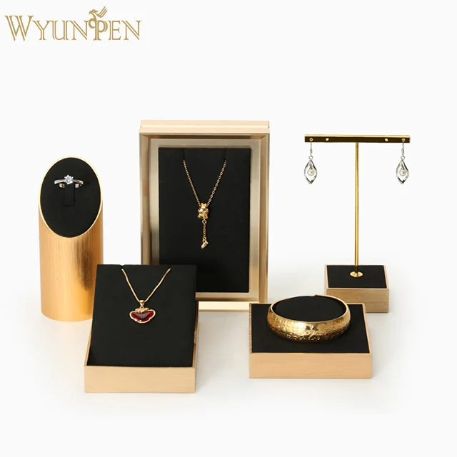 

WYP Shop metal watch stand jewelry display counter necklace bracelet ring jewellery display stand set