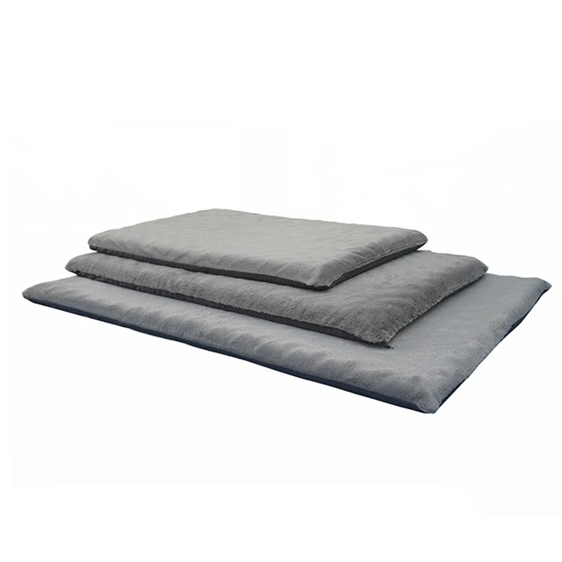 

Hot Sale Foldable Double Sided Thickened Pet Bed Mat Soft Dog Cat Sleeping Mat, Gray