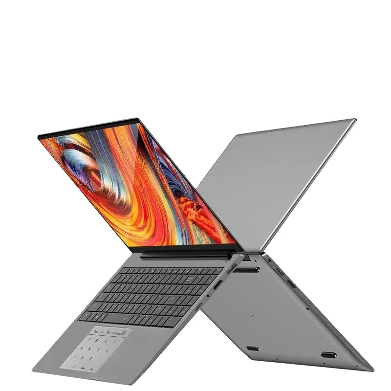 

New Arrival Ultrabook Laptop 15.6inch Intel Win10 Computer with digital touchpad, Silver, rose gold color are available