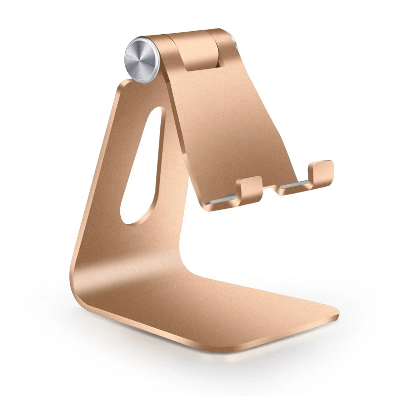 

Reasonable Price Smart Mobile Phone Stand, Aluminum Folding Alloy Phone Stand Flexible Cell Phone Holder, Optional