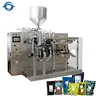 Zipper pillow bagger bag mustard sauce oil water sachet filling and sealing packing machine