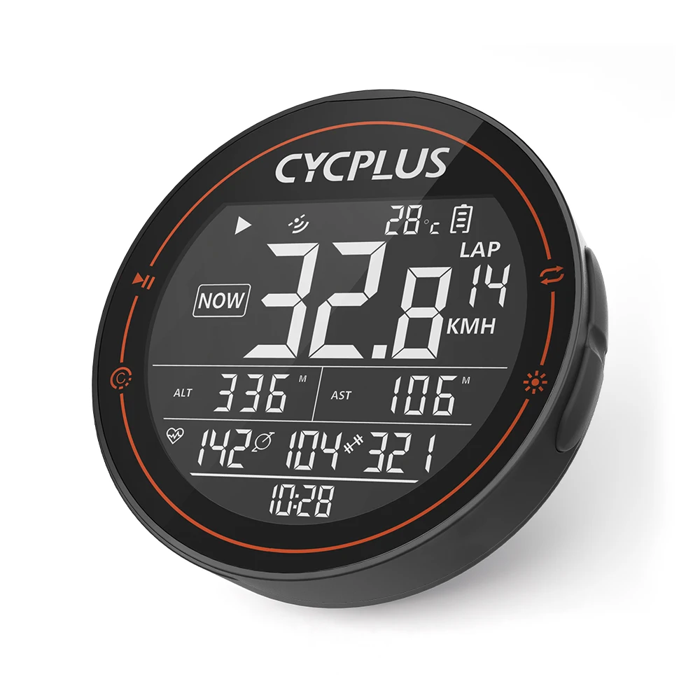 

CYCPLUS 4947 bicycle computer wireless waterproof gps speedometer bike exercise wireless cycling odometer