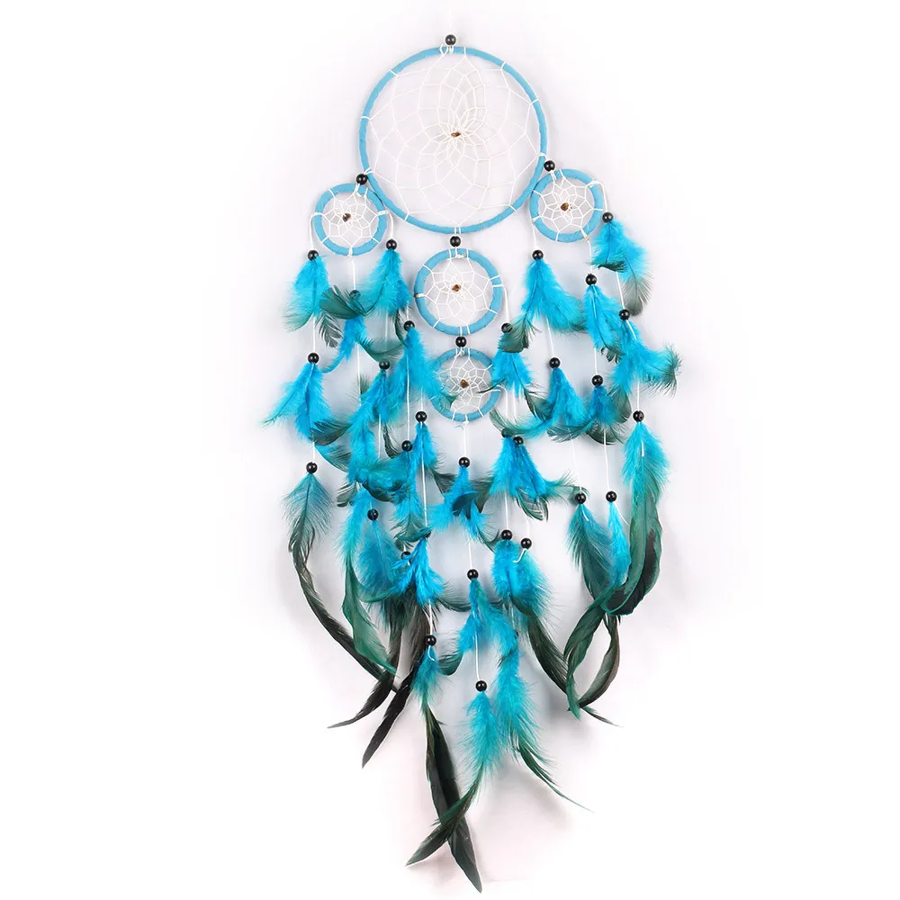 

Artilady Indian style Handmade Creative Feather Dream Catcher Wall Hanging Home Decoration, Picture show