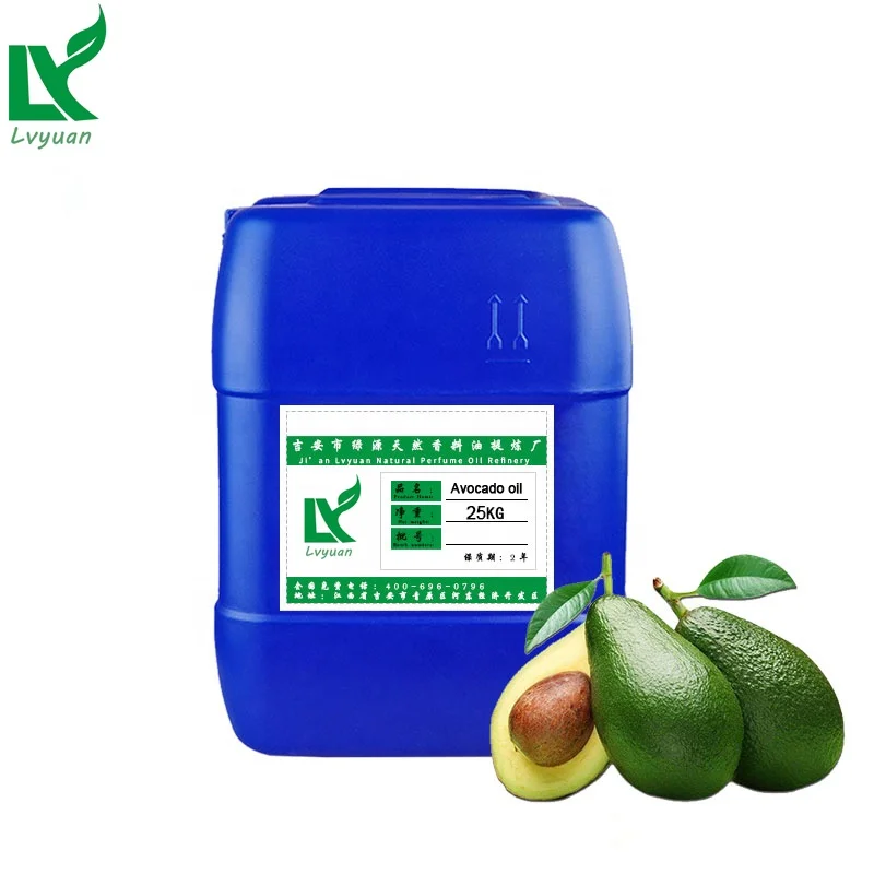 

natural unrefined avocado oil for hair growth, Greenish
