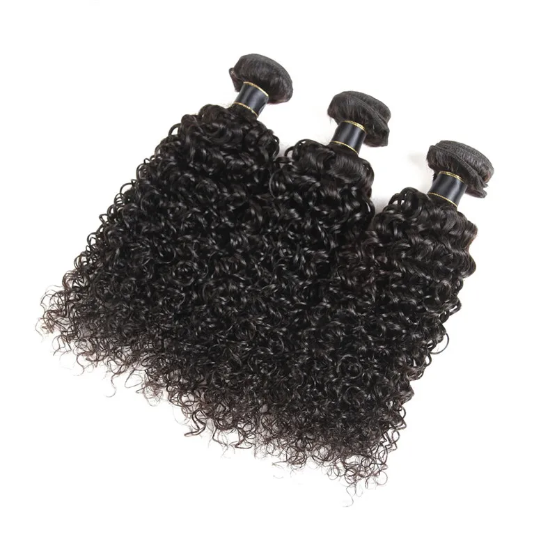 

Virgin Malaysian Curly Hair 9A Malaysian Hair 100% Virgin Human Hair Bundles With Lace Closure And Frontal Malaysian Jerry Curly