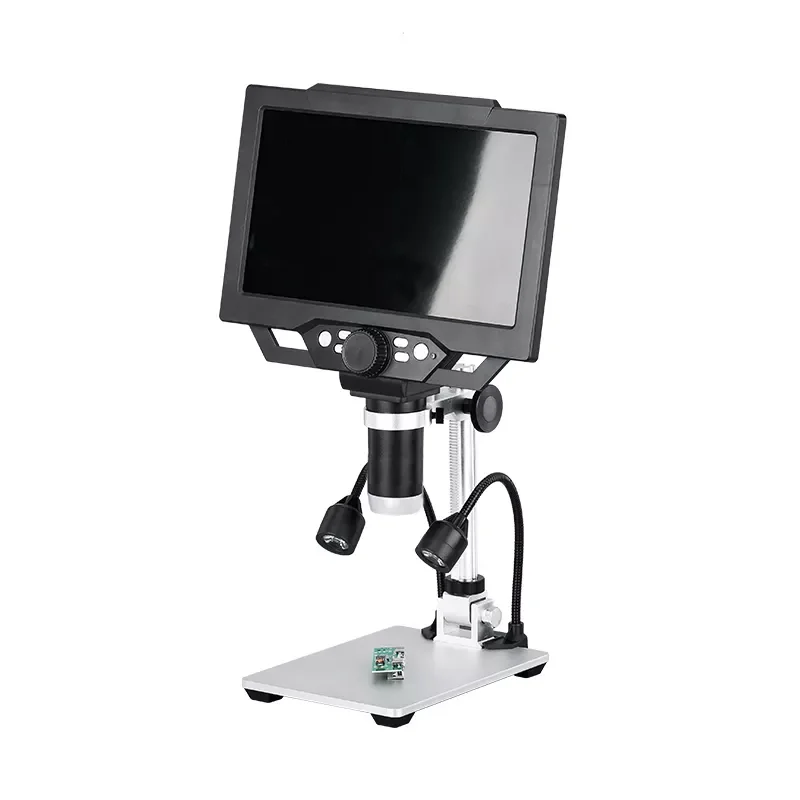 

9 Inch LCD Screen 1080FHD Show 12 Million Pixels Industrial repair Microscope 1600X Digital Microscope for Phone PCB