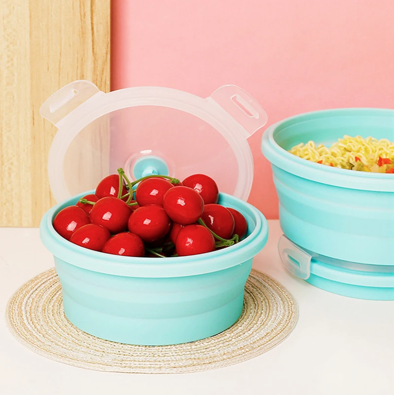

Silicone Food Storage Container Take Away Food Packaging Lunch Box, Muilty