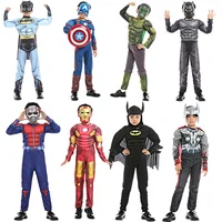 

Wholesale Custom Halloween Party Superhero Spiderman Boys Costumes For Kids