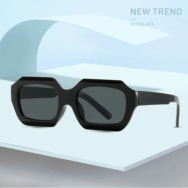 

New Arrival Hot Selling Retro Big Frame Square Mens Women Sun Glasses Shades Sunglasses Gafas de sol Lentes de sol