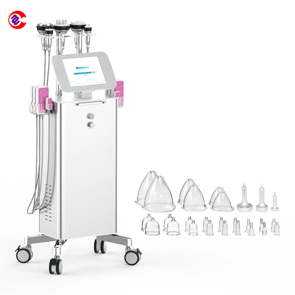 

OEM 7in1 Ultrasonic 40K RF Weight Loss Facial Treatment Spa Machine Professional