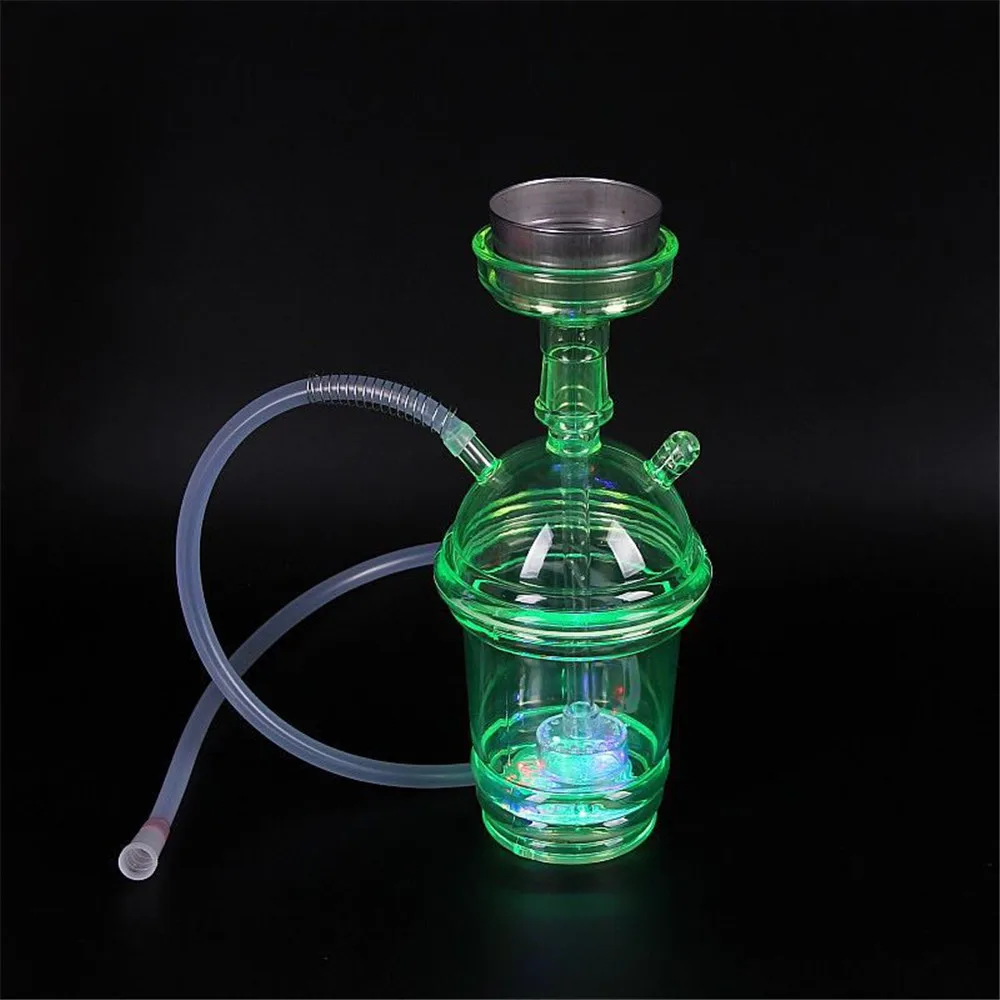 

Wholesale Cheap Cup Hookah Travel Led Light Car Shisha Portable Cup Shisha Narguile Huka Vandpibe Vannpipe Vattenpipa