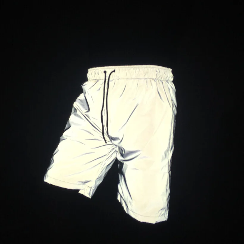 

Hip Hop Running Reflective Shorts For Men, Picture color