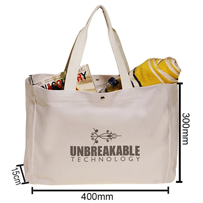 

large custom logo extra large canvas tote bag with zipper, Customize accept