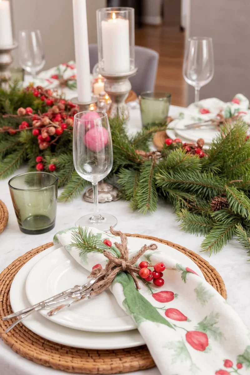 Coloring page placemats for kids at Christmas
