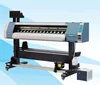 High stable UV cmyk color printer with single head led lamp for soft film printing
