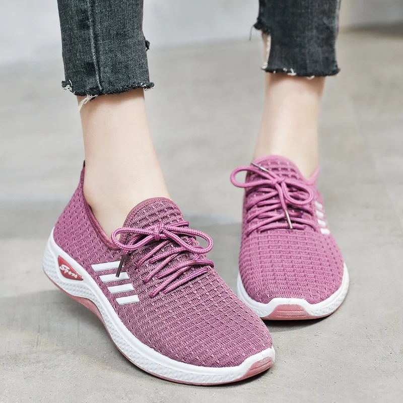 

Best quality outdoor Mesh casual shoes women's cheap wholesale sneakers sports shoes for women grey factory source OEM odm, Picture shows