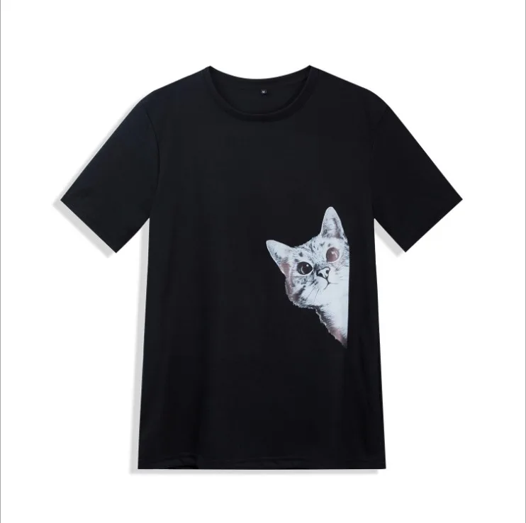 

Short Sleeve T-Shirt Casual Look Men'S 100% Cotton Summer Mens T Shirt Printed T-Shirt, Print on white ground